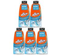 Mr Muscle Drain Foamer Deep Cleans And Eliminates Odours 500Ml X 5