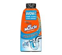 Mr Muscle Drain Unblocker Active Drain Foamer 500ml,Deep Cleans & Removes Odours