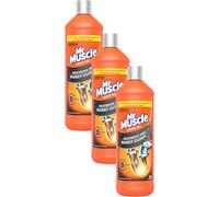 Mr Muscle Drain Unblocker, Drain Cleaner Power Gel, 1 Litre (Packaging May Vary) (Pack of 3)