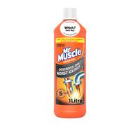 Mr Muscle Drain Unblocker Liquid 1L Sink Drain Cleaner Strong Fast Acting