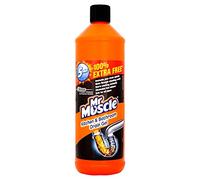 Mr Muscle Kitchen & Bathroom Drain Gel 100 Foc (1Ltr x 6 x 1 pack size)