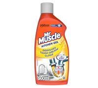 Mr Muscle Kitchen Drain Unblocker Cleaner Gel Dissolves Clogs Works 3x Bet