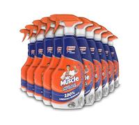 Mr Muscle Limescale Destroyer Spray, Cleaning Spray for Limescale, Pack of 10 (10 x 530ml)