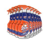 Mr Muscle Limescale Destroyer Spray, Cleaning Spray for Limescale, Pack of 10 (10 x 530ml)