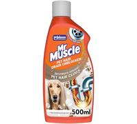 Mr Muscle Pet Hair Drain Unblocker, Dissolves & Removes Pet Hair from Drains, 3X More Effective Than Bleach, Duo Pack (2 x 500ml)