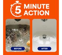 Mr Muscle Pet Hair Drain Unblocker Liquid 2 x 500ml Sink Drain Cleane