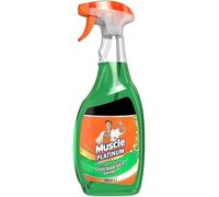 Mr Muscle Platinum Cleaner Spray 750ml | Antibacterial Multi-Surface Cleaner | Removes Grease, Grime & Soap Scum (Mr Muscle Platinum Window & Glass 750Ml)