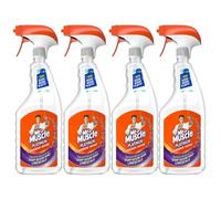 Mr Muscle Platinum Shower Shine Spray Prevents Soap Scum & Limescale 750ml 4 Pack with Welari Thank You Card | 4 Pack | 4 x 750ml