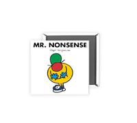 Mr. Nonsense Magnet - 2x2 Inch Glossy Rectangular Fridge Magnet | Official Mr Men Gift | Proudly Made in the UK | Fun Home or Office Accessory with Branded Packaging