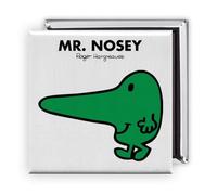 Mr. Nosey Magnet - 2x2 Inch Glossy Rectangular Fridge Magnet | Official Mr Men Gift | Proudly Made in the UK | Fun Home or Office Accessory with Branded Packaging