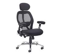 Mr Office Furniture Ltd Sandro mesh back executive chair with black air mesh seat and head rest