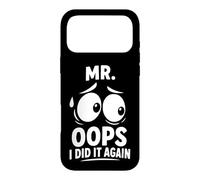 Mr Oops I Did It Again Clumsy Husband Boyfriend Funny Couple Case for iPhone 17 Pro Max