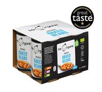 Mr Organic Baked Beans - 4 x 400g