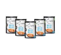 Mr Organic Baked Beans - 400g (Pack of 12) High in Protein & Fibre