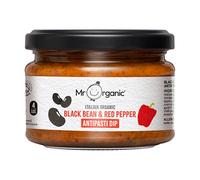 Mr Organic Black Bean & Red Pepper Antipasti Dip - 230g