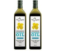 Mr Organic - Cold Pressed Rapeseed Oil - 750ml - Versatile and Easy to Use - Great for Cooking, Salads, Dressings and Marinades (Pack of 2)