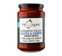 Mr Organic Mr Organic Authentic Italian Olives & Capers Pasta Sauce jar 350g