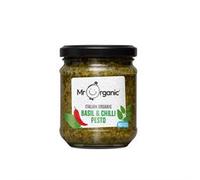 Mr Organic Mr Organic Basil & Chilli Pesto 190g