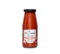 Mr Organic Mr Organic Chilli & Garlic Passata Sauce Jar 400g