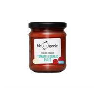 Mr Organic Mr Organic Italian Tomato & Garlic Puree 200g