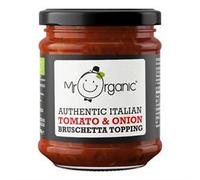 Mr Organic Mr Organic Italian Tomato & Red Onion Bruschetta Topping 200g