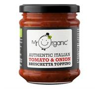 Mr Organic Mr Organic Italian Tomato & Red Onion Bruschetta Topping 200g