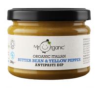 Mr Organic Organic Butter Bean & Yellow Pepper Antipasti Dip 230g