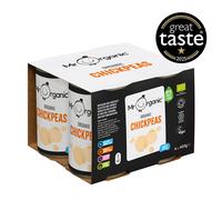 Mr Organic Organic Chick Peas - 4 x 400g