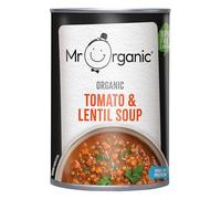 Mr Organic Tomato and Lentil Soup - 400g, High in Protein