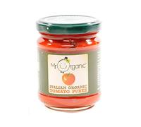 Mr Organic - Tomato Puree 200g Jar - Authentic Recipe - Made from Sun-Ripened Tomatoes - Great for Pasta, Soups, and Sauces - Flavourful - Pack of 1