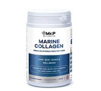 Mr.P Health Marine Collagen Peptides 400g Types I III Food Supplement Unflavoured Powder Ideal for Skin Hair Nails Joints Muscles Gluten Free Halal Kosher Keto Paleo 30 Day Supply,