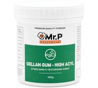 Mr. P Ingredients Gellan Gum High Acyl Powder Stabiliser Thickener 100g