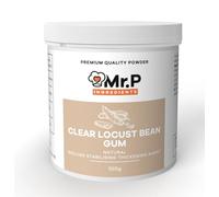 Mr.P Ingredients Locust Bean Gum 100g Powder Vegan-Friendly Stabilizer Texture Enhancer Thickener Gelling Agent Ideal for Confectionery Sauces Dressings Dairy Gluten Free Non-GMO Halal Kosher