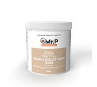 Mr.P Ingredients Locust Bean Gum 250g Powder Vegan-Friendly Stabilizer Texture Enhancer Thickener Gelling Agent Ideal for Confectionery Sauces Dressings Dairy Gluten Free Non-GMO Halal Kosher