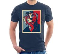 Mr Peanutbutter for Governor BoJack Horseman Men's T-Shirt Navy Blue