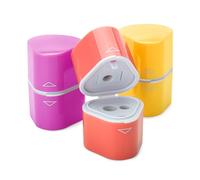 Mr. Pen- 3 Pack Colored Pencil Sharpener, 3 Hole, Manual, Handheld