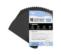 Mr. Pen- Adhesive Magnetic Sheets, 4" x 6", 20 Pack, Magnetic Sheet, Magnet Sheets with Adhesive, Magnet Sheet, Magnetic Sheets with Adhesive Backing, Magnetic Paper, Magnet Paper Sheets