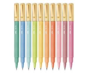 Mr. Pen - Aesthetic Ballpoint Pens, Assorted Colors, Fast Dry No Smear & No Bleed Through, 0.7mm Fine Tip Pens (10 Pack)