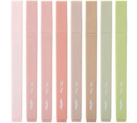 Mr. Pen- Aesthetic Highlighters, 8 pcs, Chisel Tip, Boho Colors, No Bleed Bible Highlighter Pastel, Assorted Colors, Cute