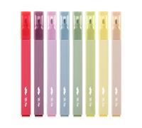 Mr. Pen- Aesthetic Highlighters, 8 Pcs, Chisel Tip, Muted Pastel Color, No Bleed Bible Highlighter Pastel, Assorted Colors