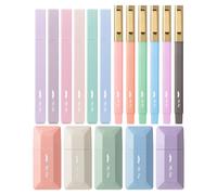Mr. Pen- Aesthetic Highlighters and Ballpoint Pens No Bleed, 17 Pack, Aesthetic Correction Tapes, Bible Highlighters and Pens No Bleed, Fast Dry and No Smear for Bible Journaling, School Supplies