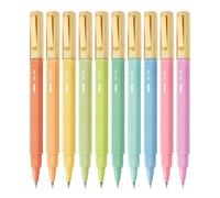 Mr. Pen Aesthetic Pens, 10 Pack, Assorted Colors, Fast Dry, No Smear, No Bleed Through, Fine Point Ballpoint Pens, Ideal for Note Taking, Journaling, and Bible Study