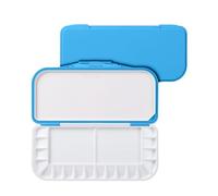 Mr. Pen- Airtight Watercolor Palette with Lid, 18 Wells & 2 Mixing Areas