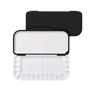 Mr. Pen- Airtight Watercolor Palette with Lid, 18 Wells & 2 Mixing Areas
