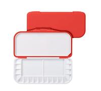 Mr. Pen- Airtight Watercolor Palette with Lid, 18 Wells & 2 Mixing Areas