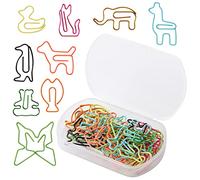 Mr. Pen Animal Shaped Paper Clips - 30 pcs, Assorted Colors, Fun & Cool Kids Paper Clips