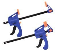 Mr. Pen- Bar Clamps for Woodworking, 4", 2 Pack, Blue, Quick Grip Clamps for Woodworking