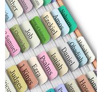 - Mr. Pen Bible Tabs, 75 Piece, Laminated for Women and Men, Serenity Scripture