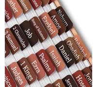 Mr. Pen- Bible Tabs, 75 Tabs, Brown, Laminated Bible Tabs for Women and Men