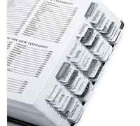 Mr. Pen- Bible Tabs, 75 Tabs, Gray Theme, Laminated Bible Tabs for Women and Men, Bible Tabs for Study Bible, Bible Index Tabs, Bible Book Tabs, Bible Labels Tabs, Mr Pen Bible Tabs
